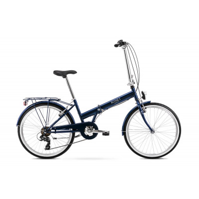 Mestský bicykel ROMET JUBILAT ECO M Modrá
